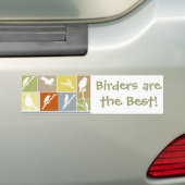 Vogelvariëteit Bumpersticker (Op auto)