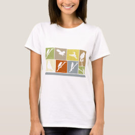 Vogelvariëteit T-shirt