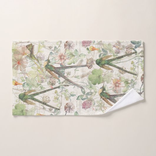 Vogelvederwild met handdoek (Handdoek)