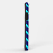 Vogelveer - Cyaan en Diepe marine.pdf Case-Mate iPhone Case (Achterkant/rechts)