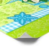 Vogelventilator en gem December Poster (Hoek)