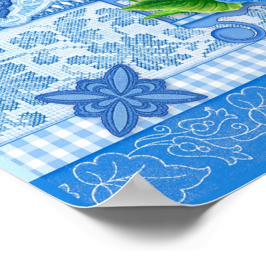 Vogelventilator en gem. september Poster (Hoek)