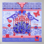 Vogelventilator en Poster van de vogelgriep van Ge (Voorkant)