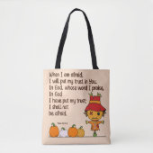 Vogelverschrikker als ik bang ben tote bag (Voorkant)