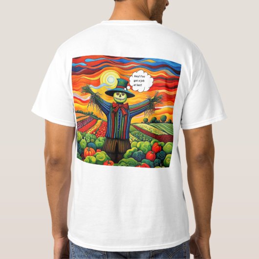 Vogelverschrikker Baantje T-shirt (Achterkant)