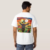 Vogelverschrikker Baantje T-shirt (Achterkant volledig)