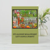 VOGELVERSCHRIKKER BIJ WITTE HOUTEN OMHEINING EN PO KAART (Staand voorkant)