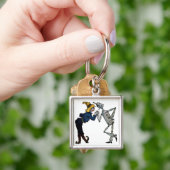 Vogelverschrikker en Blikken Man Sleutelhanger (Hand)