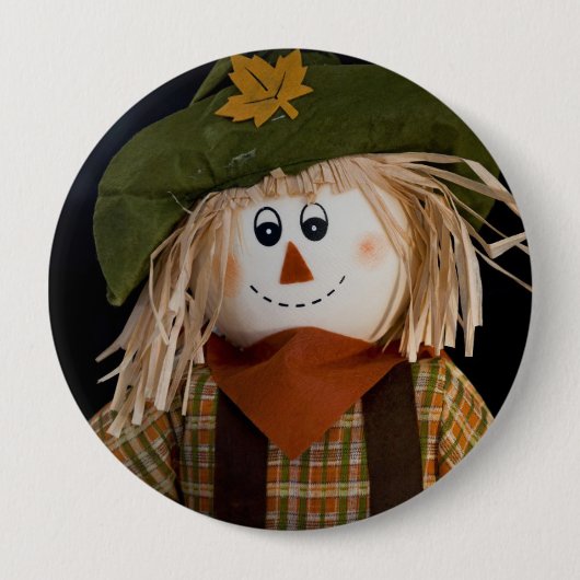 Vogelverschrikker en Groene Pet Button (Voorkant)