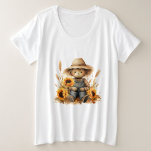 vogelverschrikker grote maat t-shirt