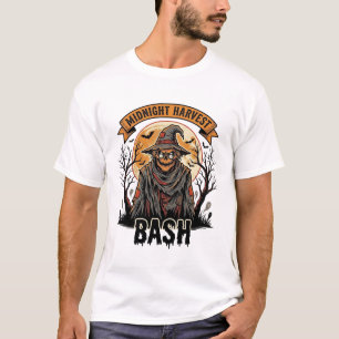 Vogelverschrikker Halloween T-shirt Vintage Gravur