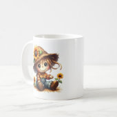 Vogelverschrikker koffiemok (Voorkant links)