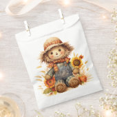 vogelverschrikker met zonnebloem bedankzakje (Geknipt)