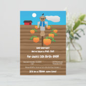 Vogelverschrikker Partij Kaart (Staand voorkant)