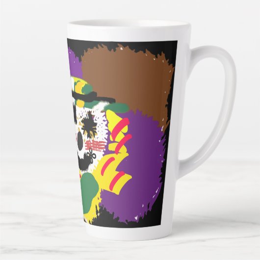 Vogelverschrikker Patch knuffel Latte Mok (Rechts)