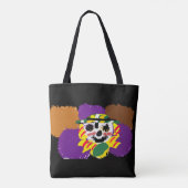 Vogelverschrikker patch knuffel tote bag (Achterkant)