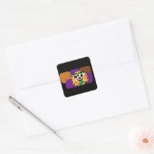 Vogelverschrikker patch knuffel vierkante sticker (Envelop)