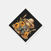 vogelverschrikker-Schort Servet (Hoek)