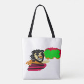 Vogelverschrikker vreugde tote bag (Achterkant)