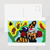 vogelverschrikkerpret briefkaart (Voorkant / Achterkant)