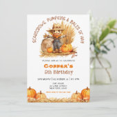 VOGELVERSCHRIKKERS POMPOENEN & BALEN VAN HAY MODER KAART (Staand voorkant)