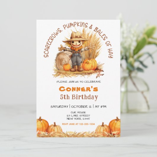 VOGELVERSCHRIKKERS POMPOENEN & BALEN VAN HAY MODER KAART (Staand voorkant)