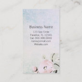 Vogelversoepeling - Visitekaartjes (Achterkant)