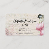  vogelVisitekaartje Visitekaartje (Achterkant)