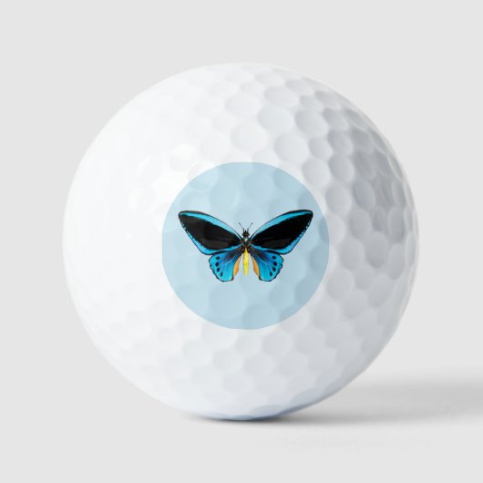 Vogelvleugelvlinder Golfballen (Voorkant)