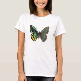 Vogelvleugelvlinder Vleugel van Geoxideerd Koper T-shirt