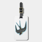 Vogelvliegen Bagagelabel (Voorkant verticaal)