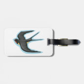 Vogelvliegen Bagagelabel (Achterkant horizontaal)