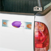 Vogelvliegen Bumpersticker (Op Truck)