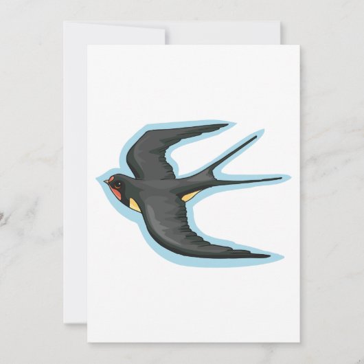 Vogelvliegen Kaart (Voorkant)