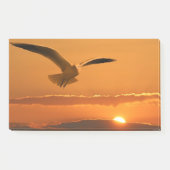 Vogelvliegen op zonsondergang post-it® notes (Voorkant)