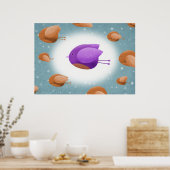 Vogelvliegen - poster afdrukken (Keuken)