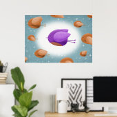 Vogelvliegen - poster afdrukken (Thuiskantoor)