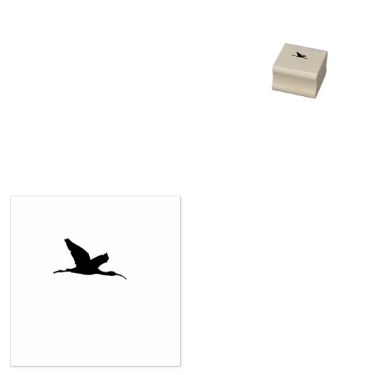 Vogelvliegen Rubberstempel (Gestempeld)