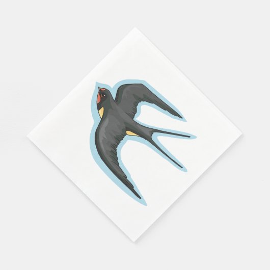 Vogelvliegen Servet (Hoek)