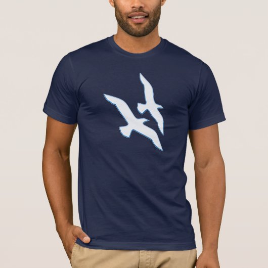 Vogelvliegen T-shirt (Voorkant)