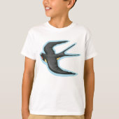 Vogelvliegen T-shirt (Voorkant)