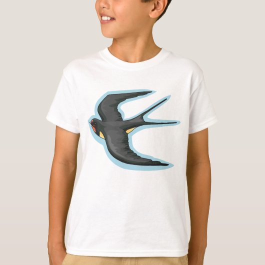 Vogelvliegen T-shirt (Voorkant)