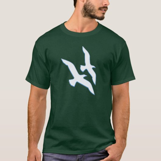 Vogelvliegen T-shirt (Voorkant)