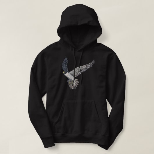 Vogelvlieger Peregrine Falcon Hoodie (Design voorkant)