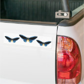 Vogelvlinder Bumpersticker (Op Truck)