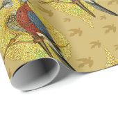 vogelvloerpapier cadeaupapier (Rol Hoek)