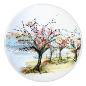 Vogelvlucht Keramische Knop (Voorkant)