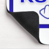 Vogelvlucht Mousepad Muismat (Hoek)