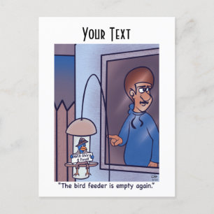 Vogelvoeder Briefkaart