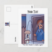 Vogelvoeder Briefkaart (Voorkant / Achterkant)